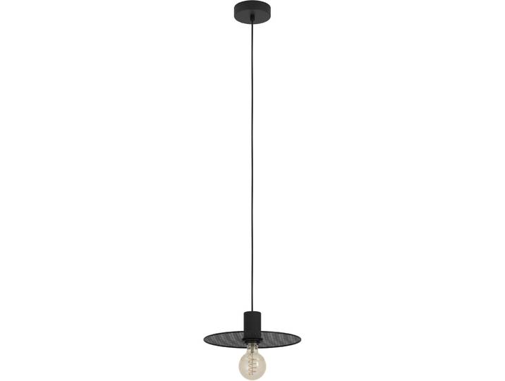 Eglo Pendellampe Ikeston Schwarz Stahl B 28 cm