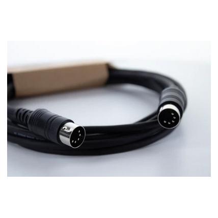 Cordial MIDI Verbindungskabel (1x MIDI-Male - 1x MIDI-Male) 1.50 m Schwarz (1.50 m, MIDI Kabel) (14895)