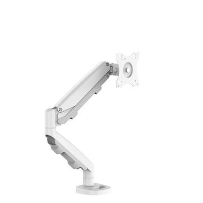 Einzel-Monitorarm Fellowes Eppa™, bis 39" Breite, VESA, 360° Drehung, 180° Schwenkung, 90° Neigung, höhenverstellbar, weiß