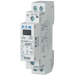 Eaton 265299 Stromstossschalter +Zentralsteuerung, 230AC, 1S, 16A, 50/60Hz, 1TE Z-SC230/S  - 2 Stück
