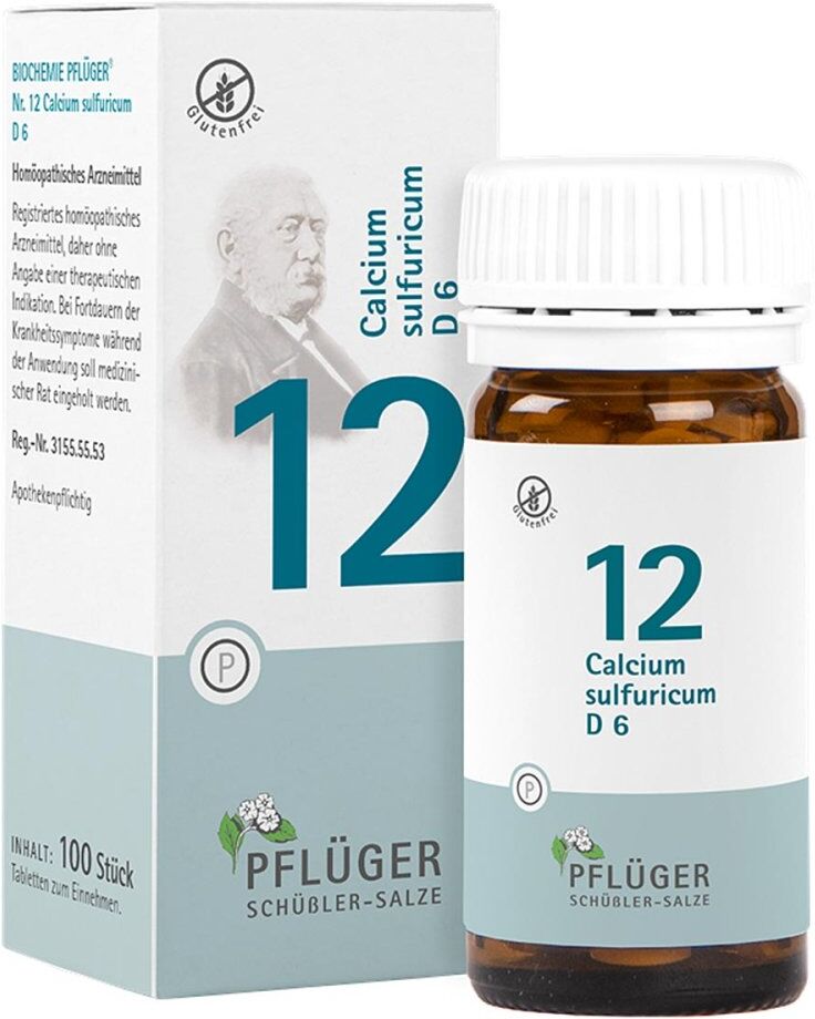 Biochemie Pflüger 12 Calcium Sulfur D6 Tabletten