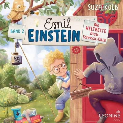 Emil Einstein (Bd. 2): Die weltbeste Dieb-Schreck-Falle - Suza Kolb, Audio, 4013575962631