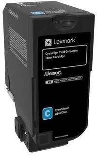 Lexmark Cs725 Lasertoner, Blå, 12.000s