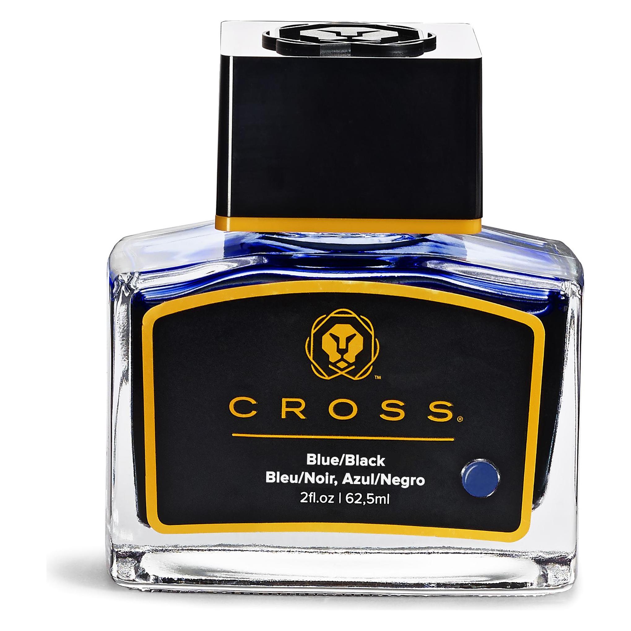 Cross Tintenglas blauschwarz (Blau, 62.50 ml) (8945S-3-CR)
