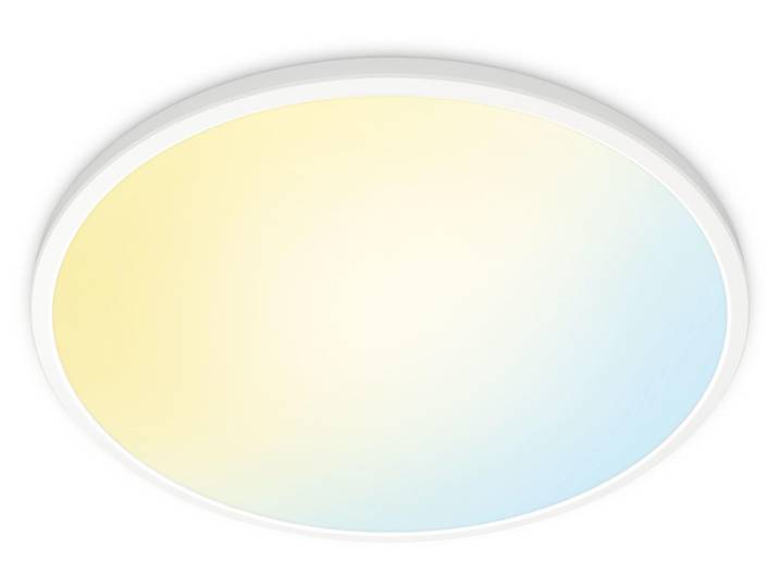 Philips Wiz tunable white 8719514554979 SuperSlim LED ceiling light large size D550mm 32W/3800lm 2700-6500K white.
