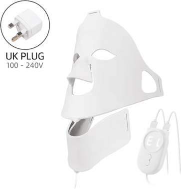 Inspire Picks 7 Color Silicone LED Face Mask Wireless Light Therapy Beauty Mask For Home Skincare uk Plug