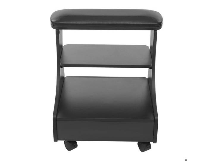Repose-pieds pour pédicure repose-pieds de manucure avec roues tabouret pédicure pour une utilisation facile à domicile