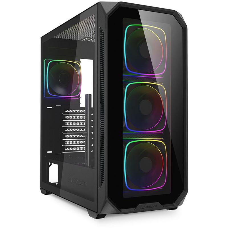 Sharkoon AK5G RGB Midi Tower ohne Netzteil schwarz