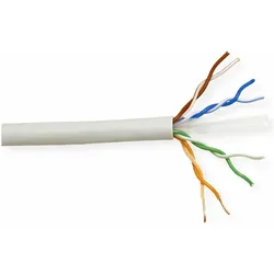 Roline UTP-Kabel Kat.6 / Class E Massivdraht, AWG24, halogenfrei 300m (UTP, CAT6, 300 m), Netzwerkkabel