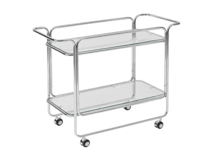 Atmosphera - Beistelltisch Hornell Silber 92x40cm