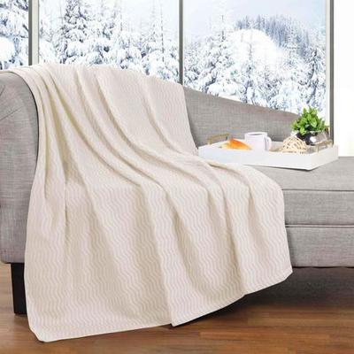 Home City, Inc. Jena Blanket, King, Ivory