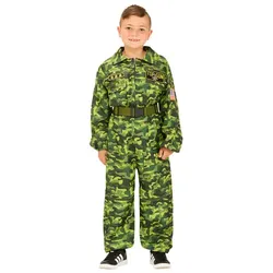 Kinder-Kostüm "Kampfjetpilot"