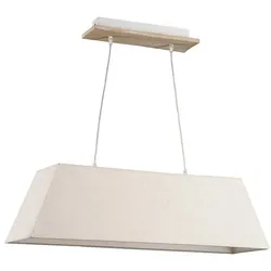 Hängeleuchte Miriel Weiß/Beige max. 22 Watt