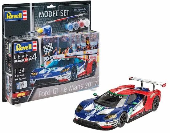 Maquette Ford GT Le Mans 2017 Level 4 échelle 1:24 - Revell