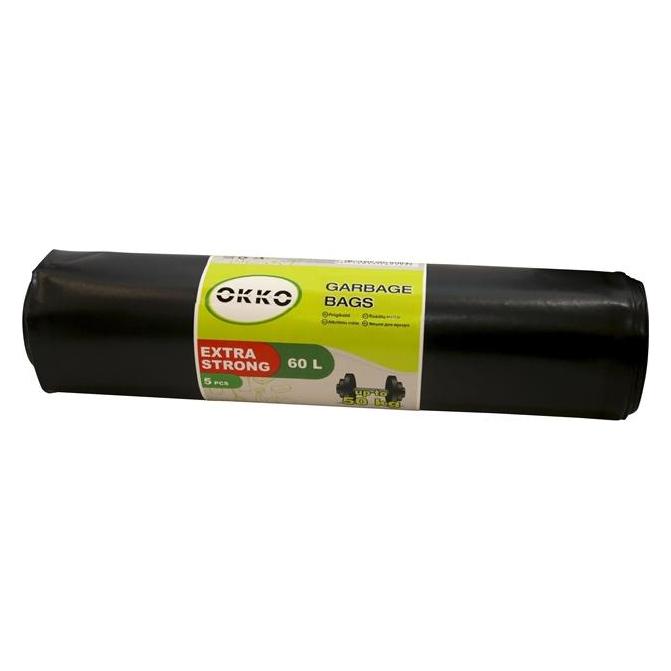 Okko GARBAGE BAGS 60L 5PCS 145MY (5x, 60 l) (33046980)