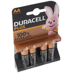 Duracell DUR017641 Batterien PLUS POWER Alkaline - Mignon/LR6/AA, 1,5 V