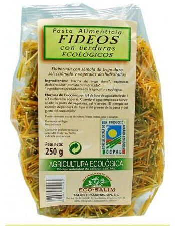 ECO SALIM Feines Nudelgemüse Öko 250 Gr 250 gr
