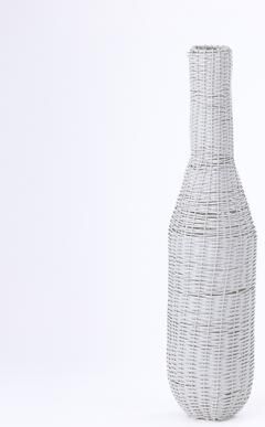 BIDK Home White Iron Vase