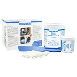 Keramik BL | mineralisch gefülltes Epoxidharz-System für extremen Verschleißschutz und hohe Abriebfestigkeit | 2 kg | blau