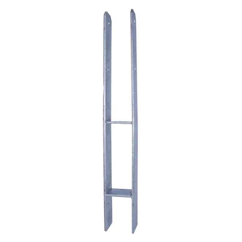 Global Metal H-Pfostenanker verzinkt 141 mm (01010435)