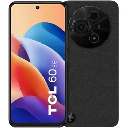TCL 60 SE (512 GB, Black, 6.70", Dual SIM, 4G), Smartphone, Schwarz