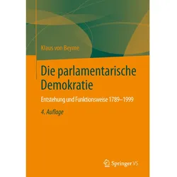 Die parlamentarische Demokratie, Fachbücher von Klaus von Beyme