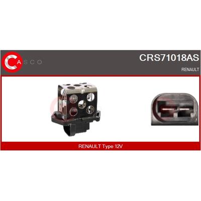 CASCO Vorwiderstand, Elektromotor-Kühlerlüfter crs71018as für RENAULT