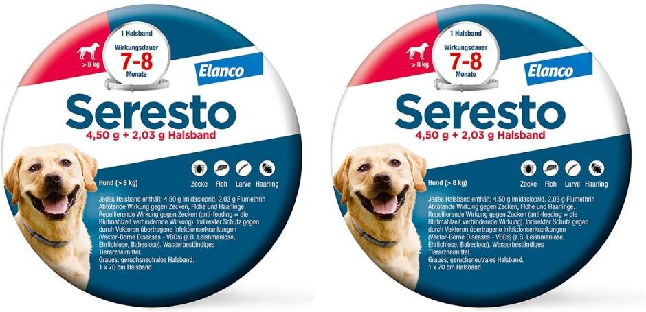 Seresto Halsband für grosse Hunde über 8 kg