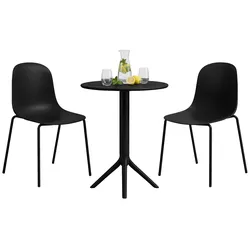 Gartenmöbel-Set Torin mit 2 Stühlen