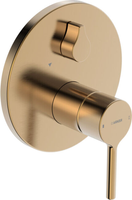 Hansa HANSAVANTIS Kit de montage prêt Mitigeur bain encastré, levier à broche, bronze brossé (8260906781)