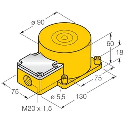 Turck Sensor NI50-K90SR-Y1