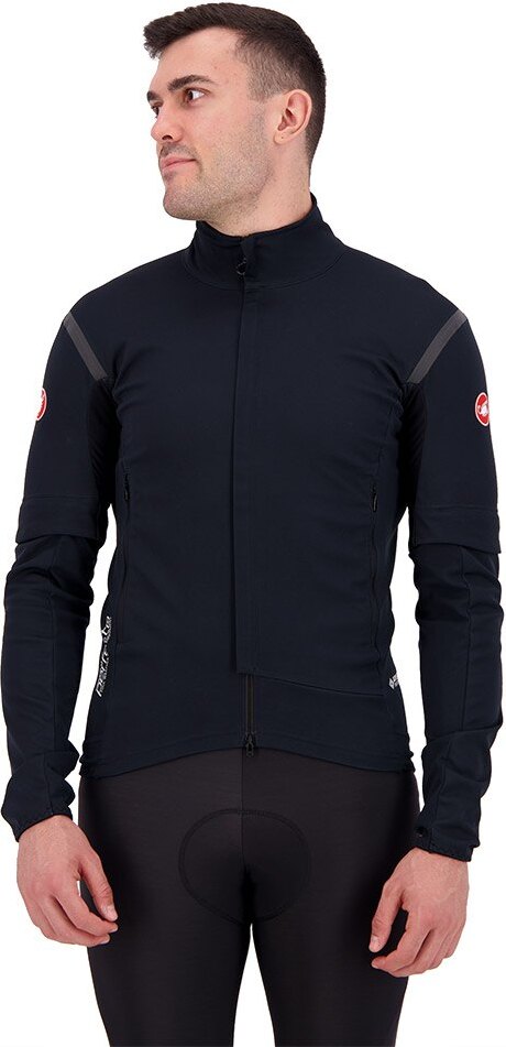 Castelli Perfetto Ros 2 Convertible Jacke Schwarz 2XL Mann Schwarz 2XL