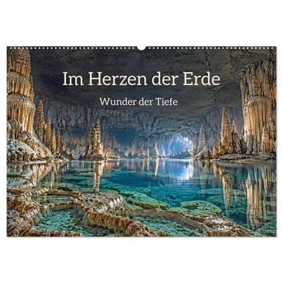 Im Herzen der Erde - Wunder der Tiefe (Wandkalender 2027 DIN A2 quer), CALVENDO Monatskalender