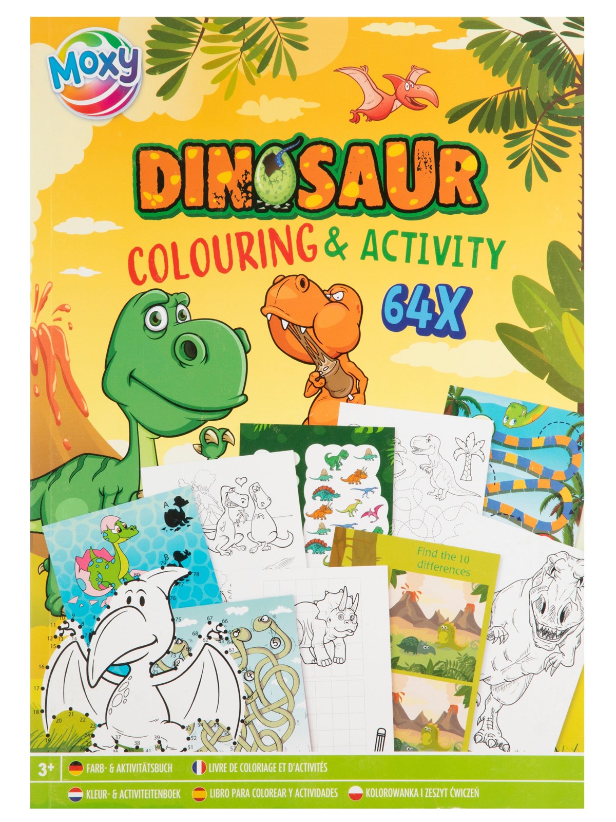 Legind Moxy - Colouring & Activity Book - Dino
