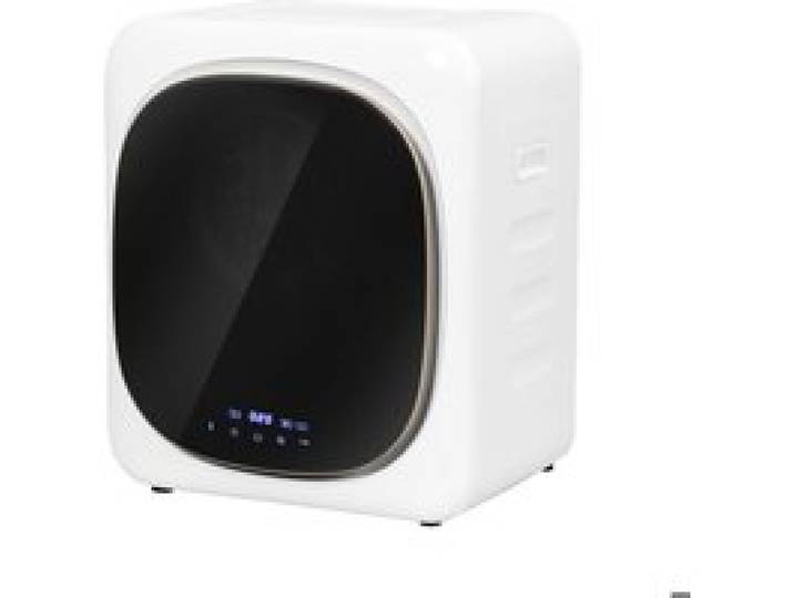 Sèche-Linge Compact Blanc Intelligent 4kg Stérilisation 60°C Tambour Inox Anti-Plis Pose Libre ou Montage Mural