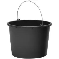 TRIZERATOP Eimer 20 L mit literskala Baueimer Putzeimer, Farbeimer, Malereimer