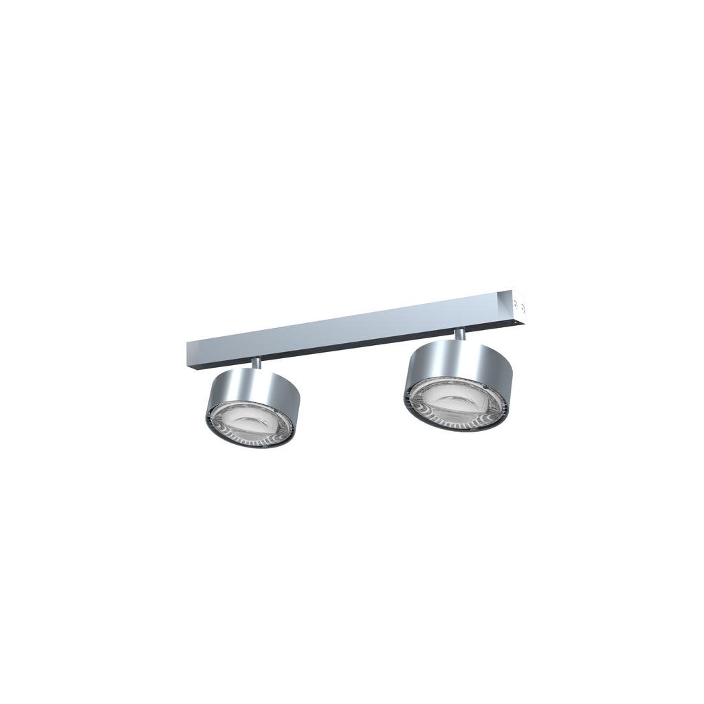 Top Light Puk Maxx Choice Turn Deckenleuchte 2 Köpfe (chrommatt, Standard-Fassun... chrommatt | Standard-Fassung 8-66284021-H