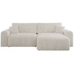 ECKSOFA NELSON Beige Cord