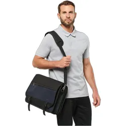 Kariban Umhängetasche für Laptops und Werkzeuge (15"), Notebooktasche, Schwarz