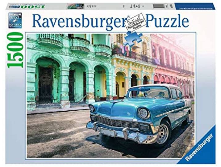 Ravensburger puzzel Cuba Cars - Legpuzzel - 1500 stukjes