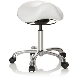 hjh OFFICE Sattelhocker ORTHO SIT Kunstleder ohne Armlehnen