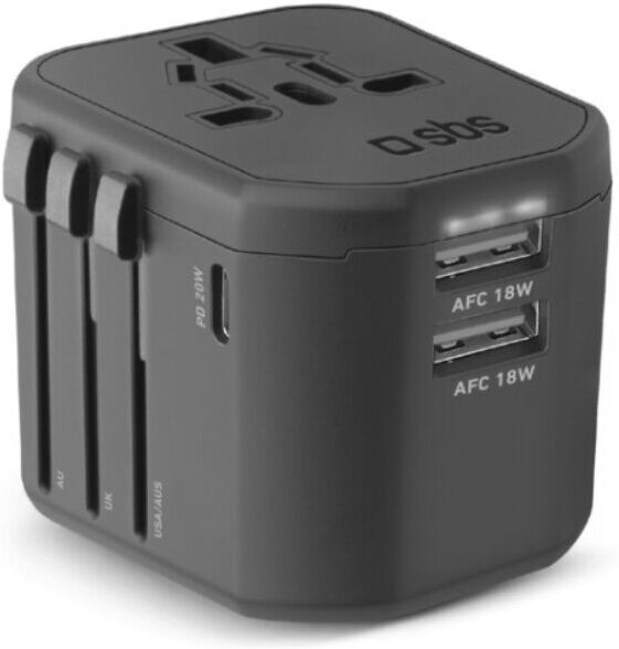 FICHA SBS UNIVER  C/ USB A/C 20W