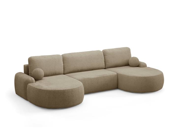 Ecksofa SELENA XL Braun (Quelle 18