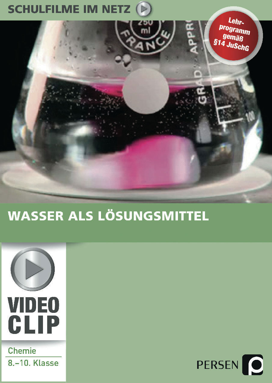 Persen Verlag Wasser als Lösungsmittel