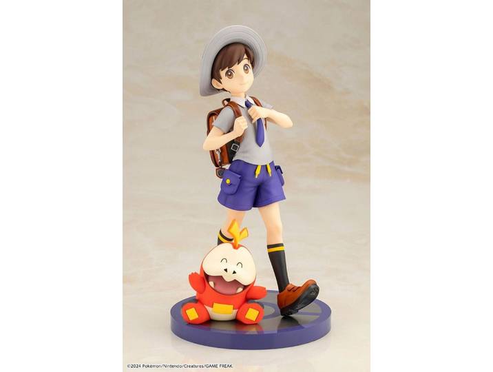 Kotobukiya Merchandise-Figur Pokémon ARTFXJ 1/8 Florian & Krokel 20 cm