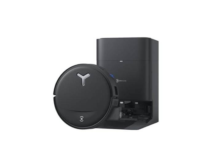 ECOVACS DEEBOT T80S Omni Saugroboter und Mopp, 24800Pa Saugkraft, Sofortiger Selbstreinigung OZMO Rollmopp, Auto Lift Wischmopp für Teppich und Spritzschutz, KI-Navigation, ZeroTangle 3.0 für