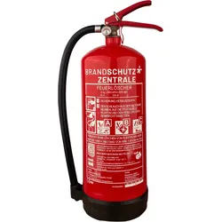 6kg Pulver-Feuerlöscher - Jahresmiete