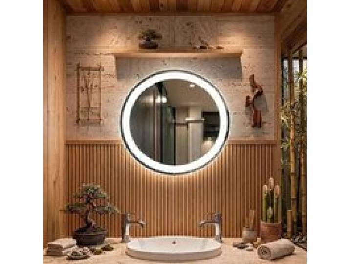 Miroir Led anti-buée rond Nova Nelsmann 70 cm