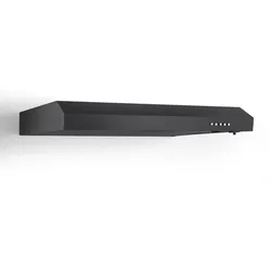 RESPEKTA Dunstabzugshaube Sina, EEK B, Breite 60 cm, 3 Leistungsstufen, LED-Beleuchtung, Schwarz