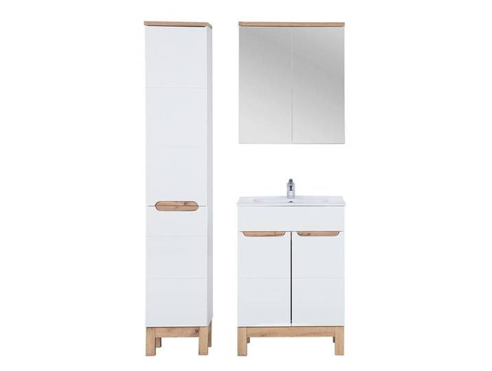 Ensemble complet de salle de bain - 50 cm - Cintra White